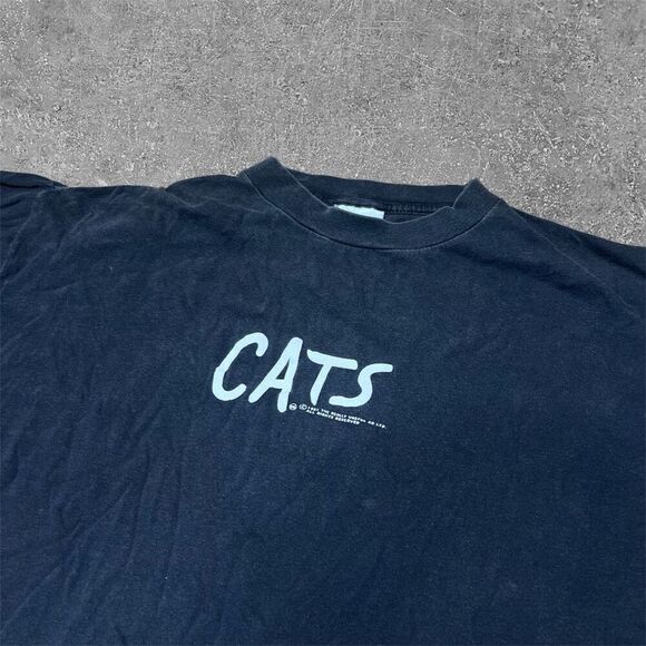 Vintage 80s 1981 Cats Musical Single Stitch T Shirt Large - Picture 3 of 7